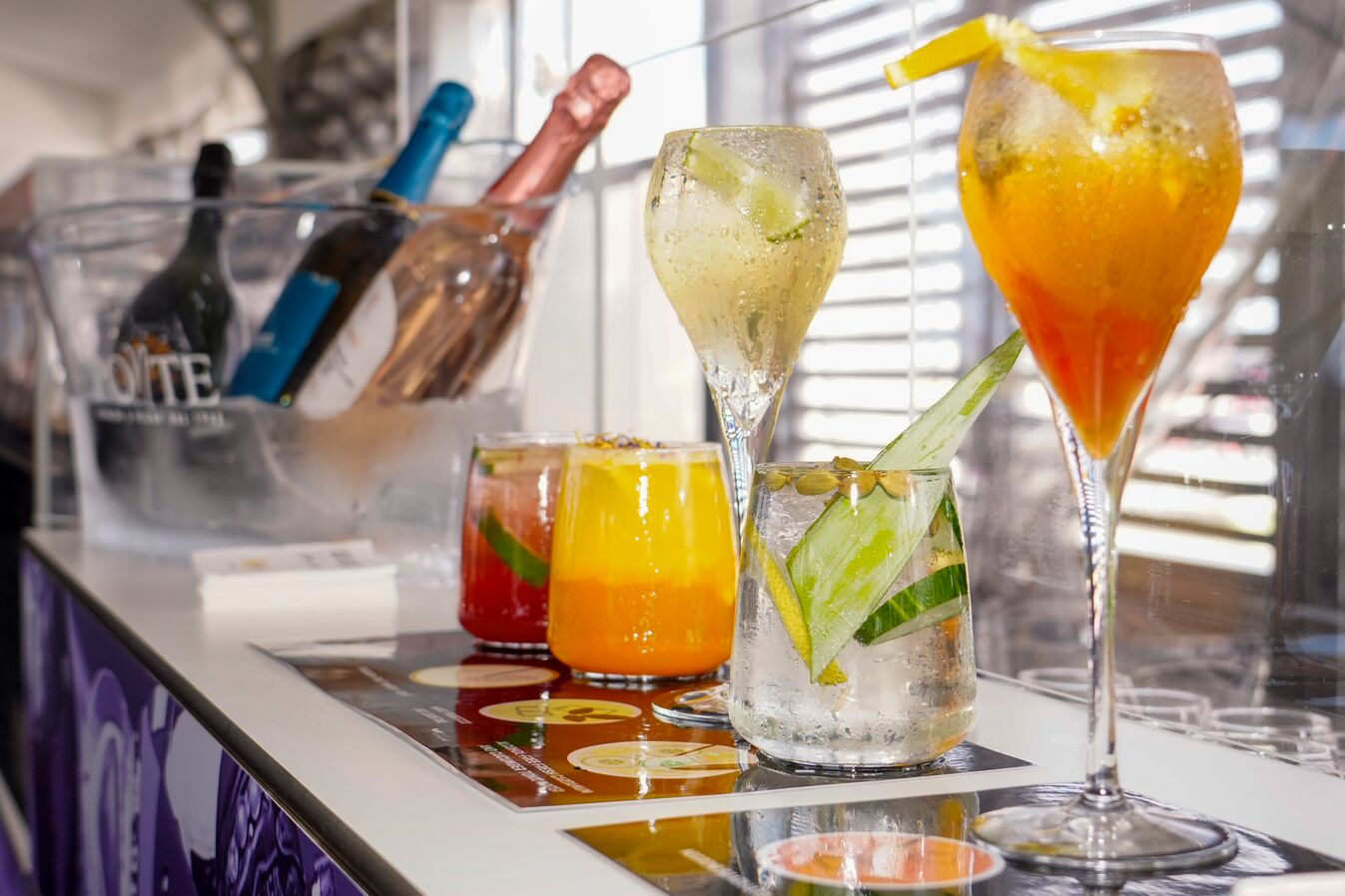 orange cocktail drinks