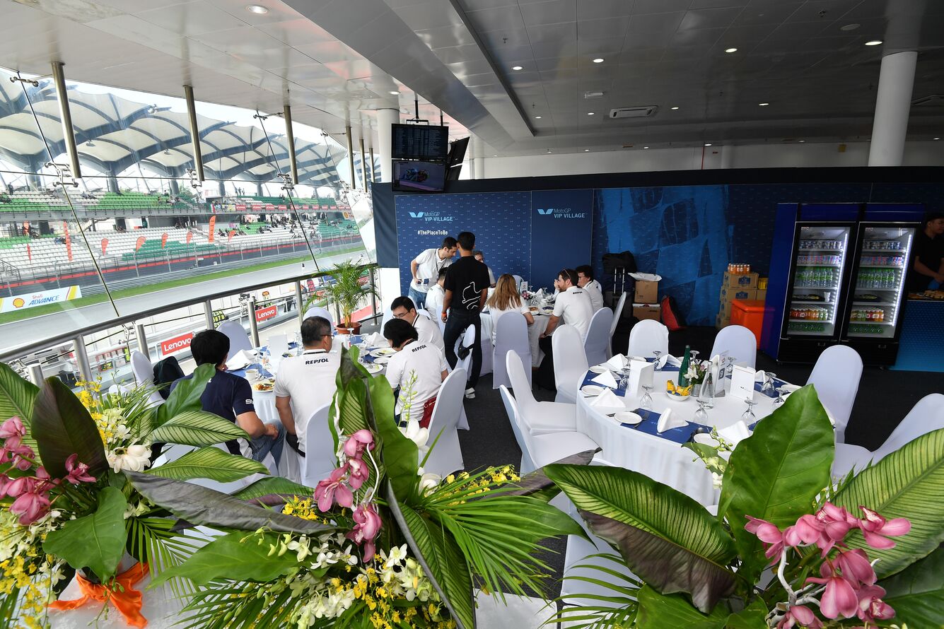 MotoGP hospitality village