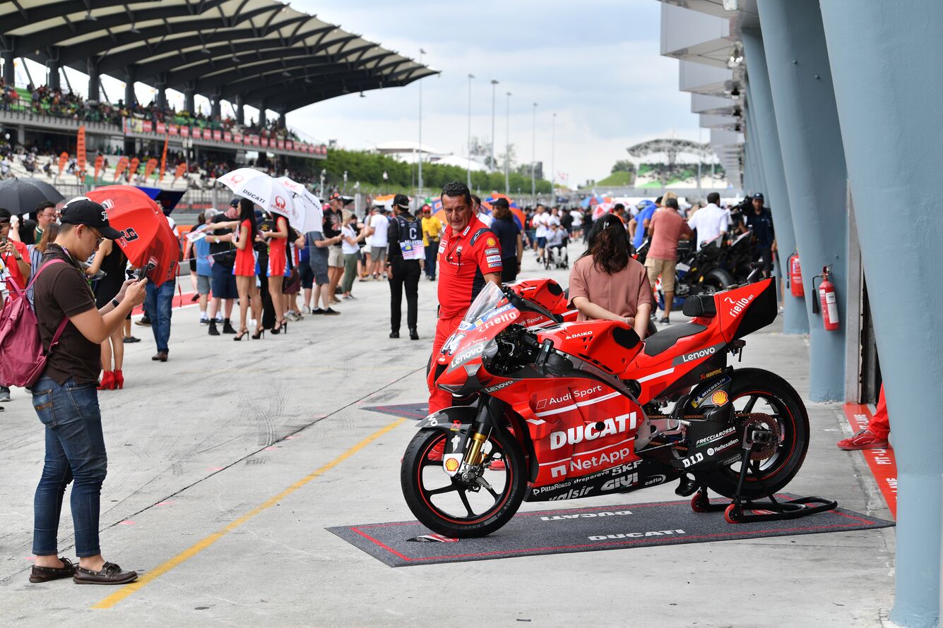 MotoGP VIP Village garages